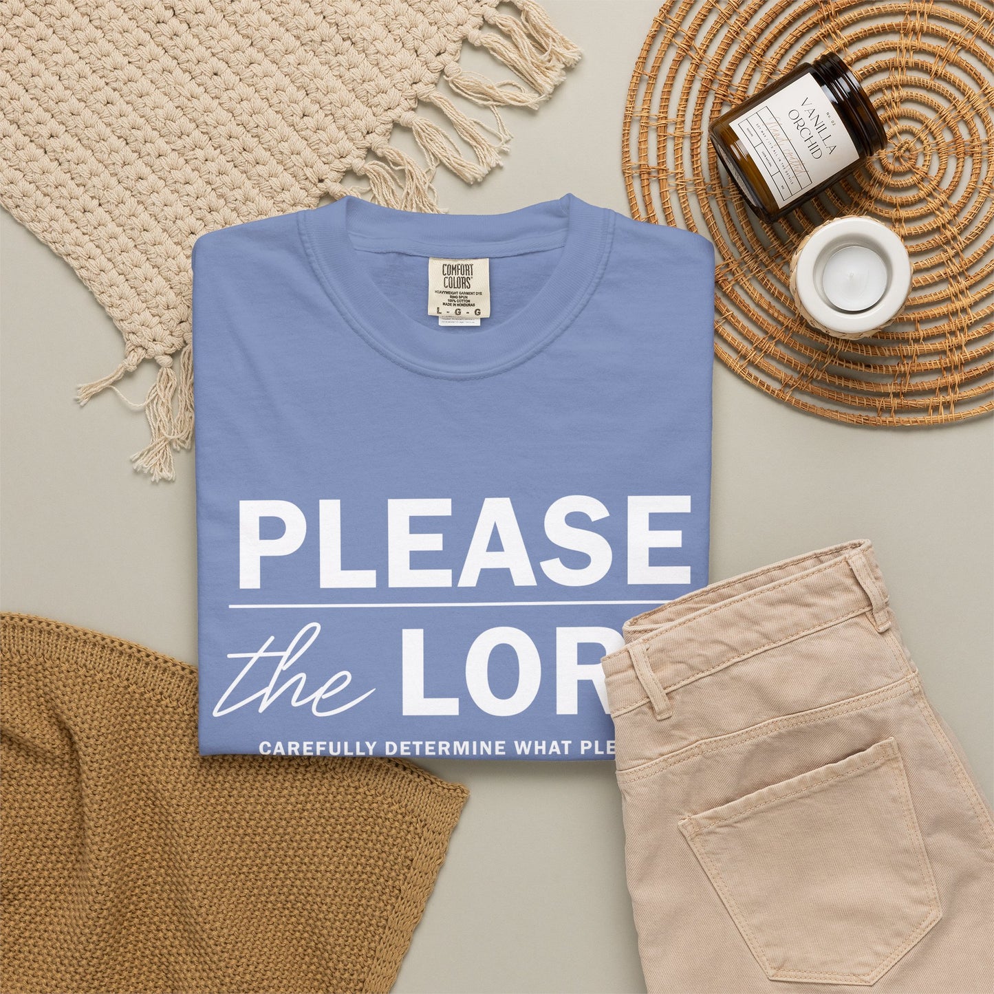 Please the Lord Ephesians 5:10 T-Shirt 100% Cotton T-Shirt