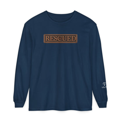 Rescued Colossians 1:13 Long Sleeve T-Shirt — 100% Cotton