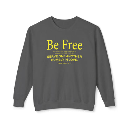 Be Free "Galatians 5:13" YELLOW