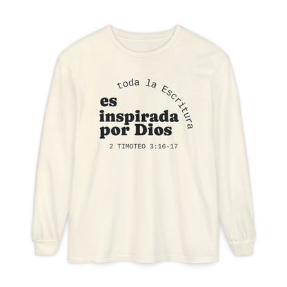 Toda la Escritura es inspirada por Dios "2 Timoteo 3:16-17"