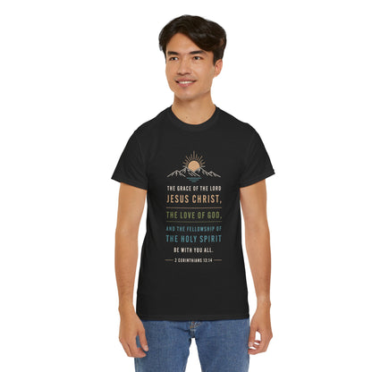 The Grace of the Lord Jesus Christ Christian Scripture T-Shirt