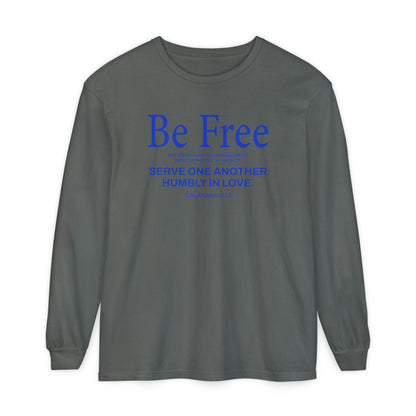 Be Free "Galatians 5:13" BLUE