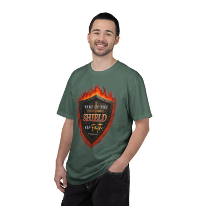 Take Up The Shield of Faith "Ephesians 6:16" 100% Cotton T-Shirt