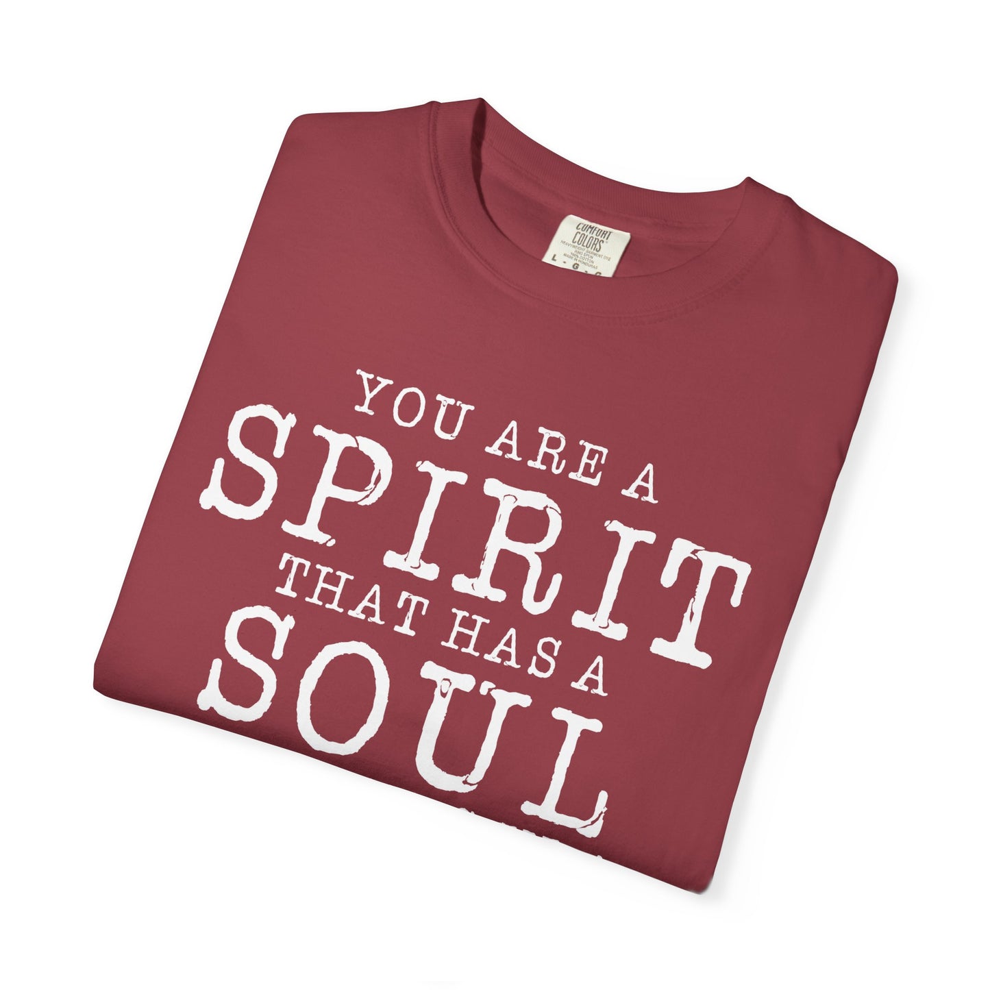You Are A Spirt That Has A Soul And Lives In A Body "1 Thessalonians 5:23"