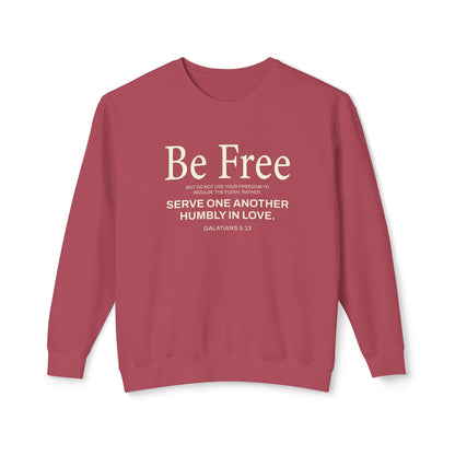 Be Free "Galatians 5:13" Beige
