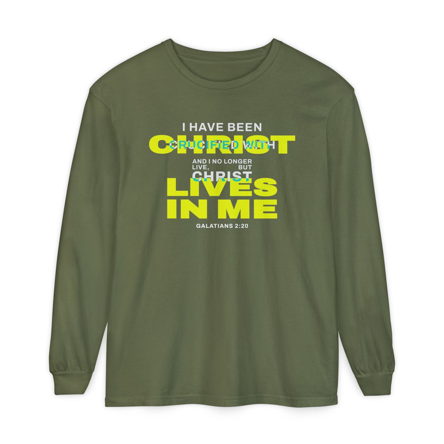 I have been Crucified with Christ "Galatians 2:20" Yellow