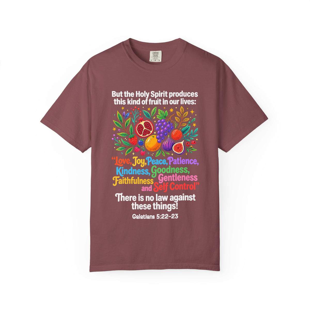 Fruit of the Spirit T‑Shirt — Galatians 5:22‑23 Christian Faith Tee