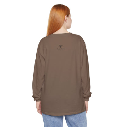 "Change Situations" Long Sleeve T-Shirt — 100% Cotton Garment-Dyed