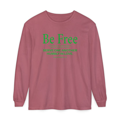 Be Free "Galatians 5:13" Green