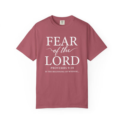 Fear of the Lord T-Shirt — Christian Faith Graphic Tee
