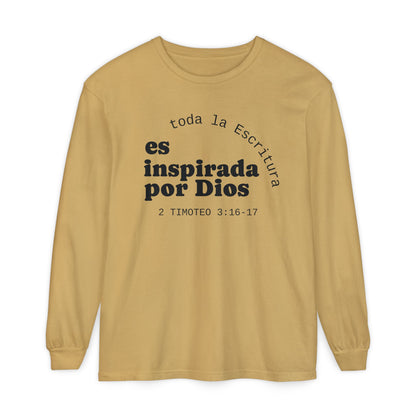 Toda la Escritura es inspirada por Dios "2 Timoteo 3:16-17"