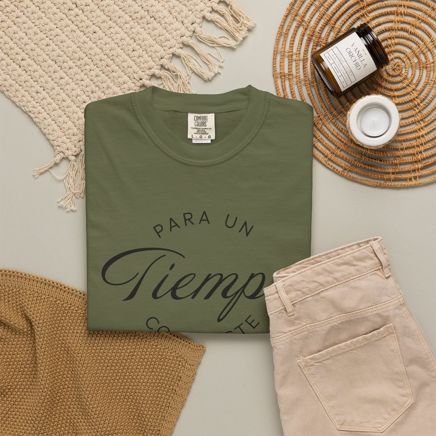 Para un Tiempo Como Este Ester 4:14 100% Cotton T-Shirt — Spanish Wise Woman Bible Verse