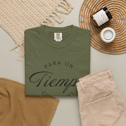 Para un Tiempo Como Este Ester 4:14 100% Cotton T-Shirt — Spanish Wise Woman Bible Verse