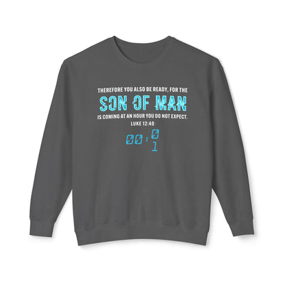 Son of Man is Coming Cotton T‑Shirt — Christian Faith Graphic Sweatshirt