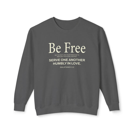 Be Free "Galatians 5:13" Beige