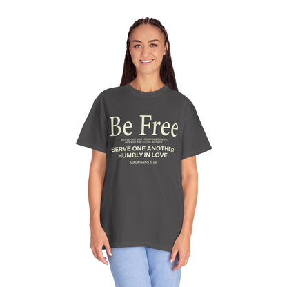 Be Free "Galatians 5:13" Beige