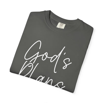God's Plans Jeremiah 29:11 100% Cotton‑Shirt — Inspirational Faith Graphic T-shirt