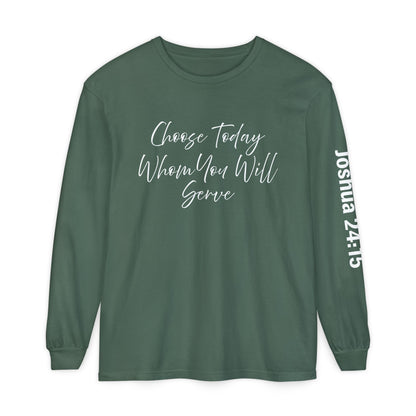 Choose Today Whom You Will Serve "Joshua 24:15"