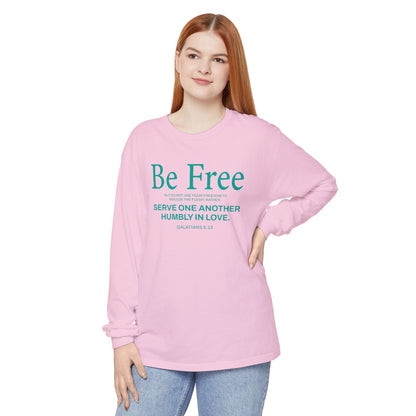 Be Free "Galatians 5:13" Teal