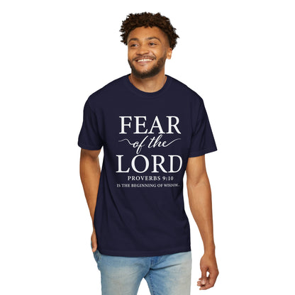 Fear of the Lord T-Shirt — Christian Faith Graphic Tee