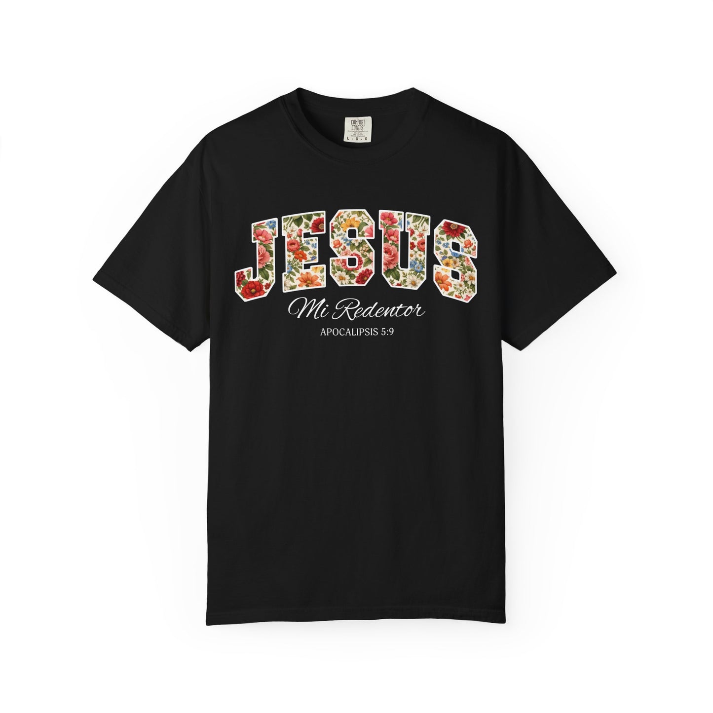 Jesus Mi Redentor T-Shirt — Spanish Christian Faith Tee 100% Cotton