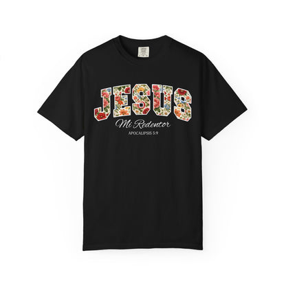 Jesus Mi Redentor T-Shirt — Spanish Christian Faith Tee 100% Cotton