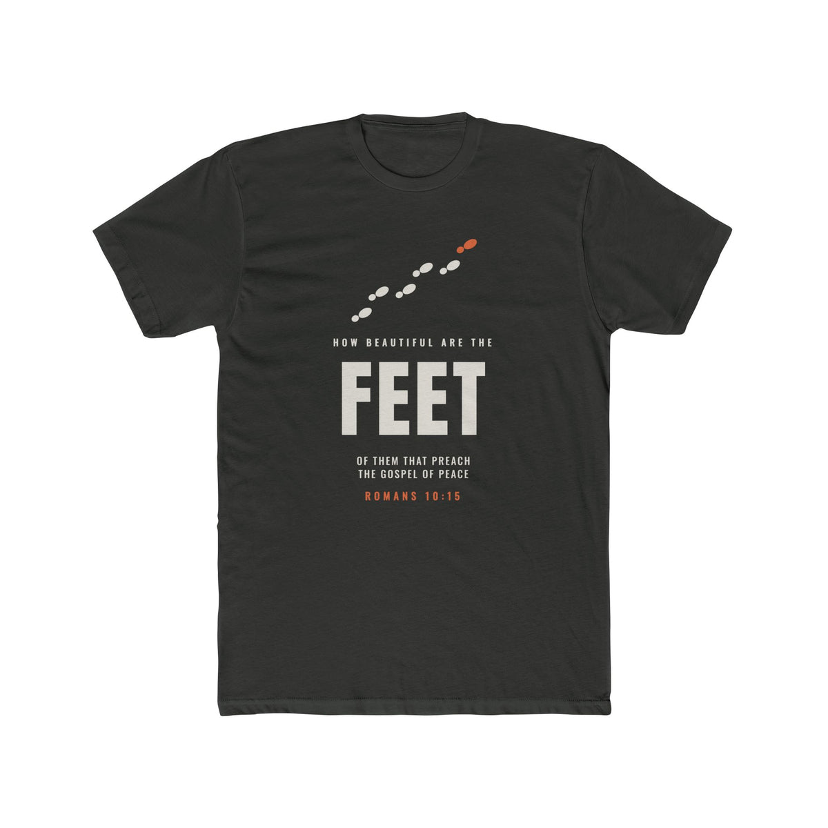 How Beautiful Are the Feet Faith-Inspired Christian T-Shirt