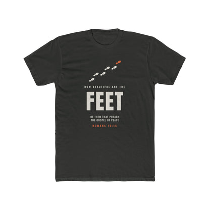 How Beautiful Are the Feet Faith-Inspired Christian T-Shirt