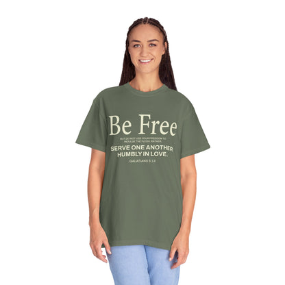 Be Free "Galatians 5:13" Beige