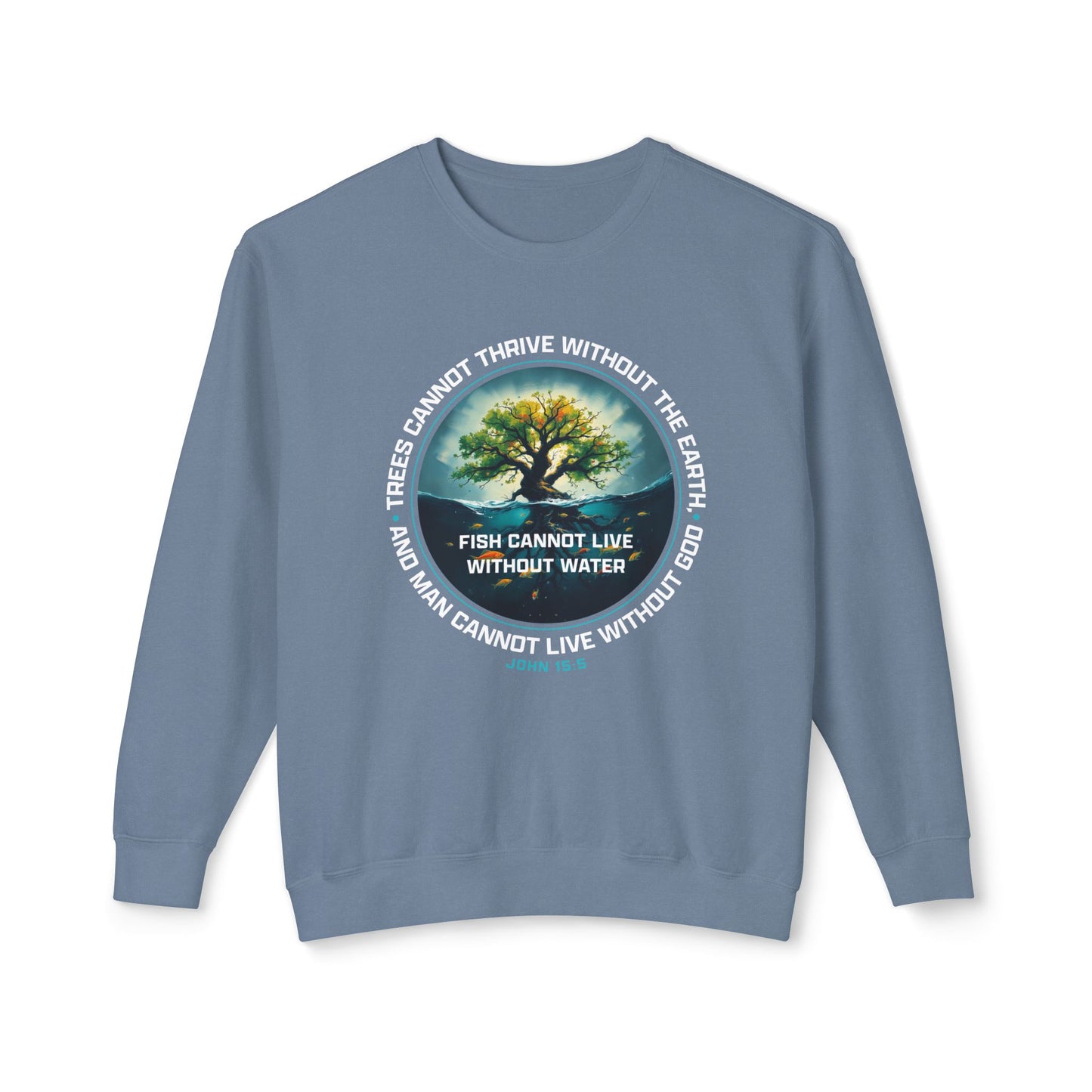 Trees Cannot Thrive Without The Earth "John 15:5"