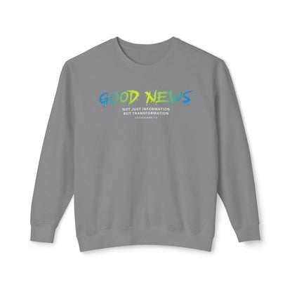 Good News Colossians 1:6 Cotton T-Shirt — Religious Faith Scripture Tee