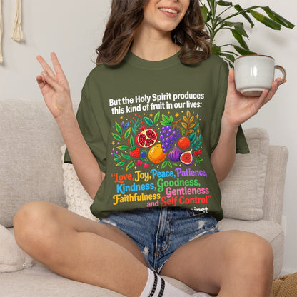 Fruit of the Spirit T‑Shirt — Galatians 5:22‑23 Christian Faith Tee