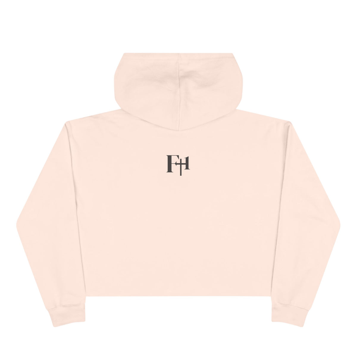 Good News Christian Crop Hoodie
