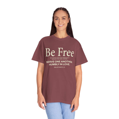 Be Free "Galatians 5:13" Beige