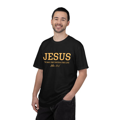 Jesus John 14:6 T-Shirt — "I Am the Way, the Truth, and the Life" Christian Tee