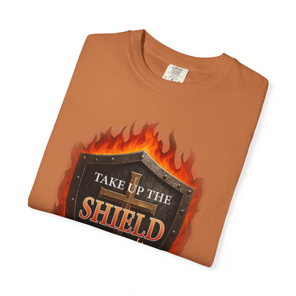 Take Up The Shield of Faith "Ephesians 6:16" 100% Cotton T-Shirt