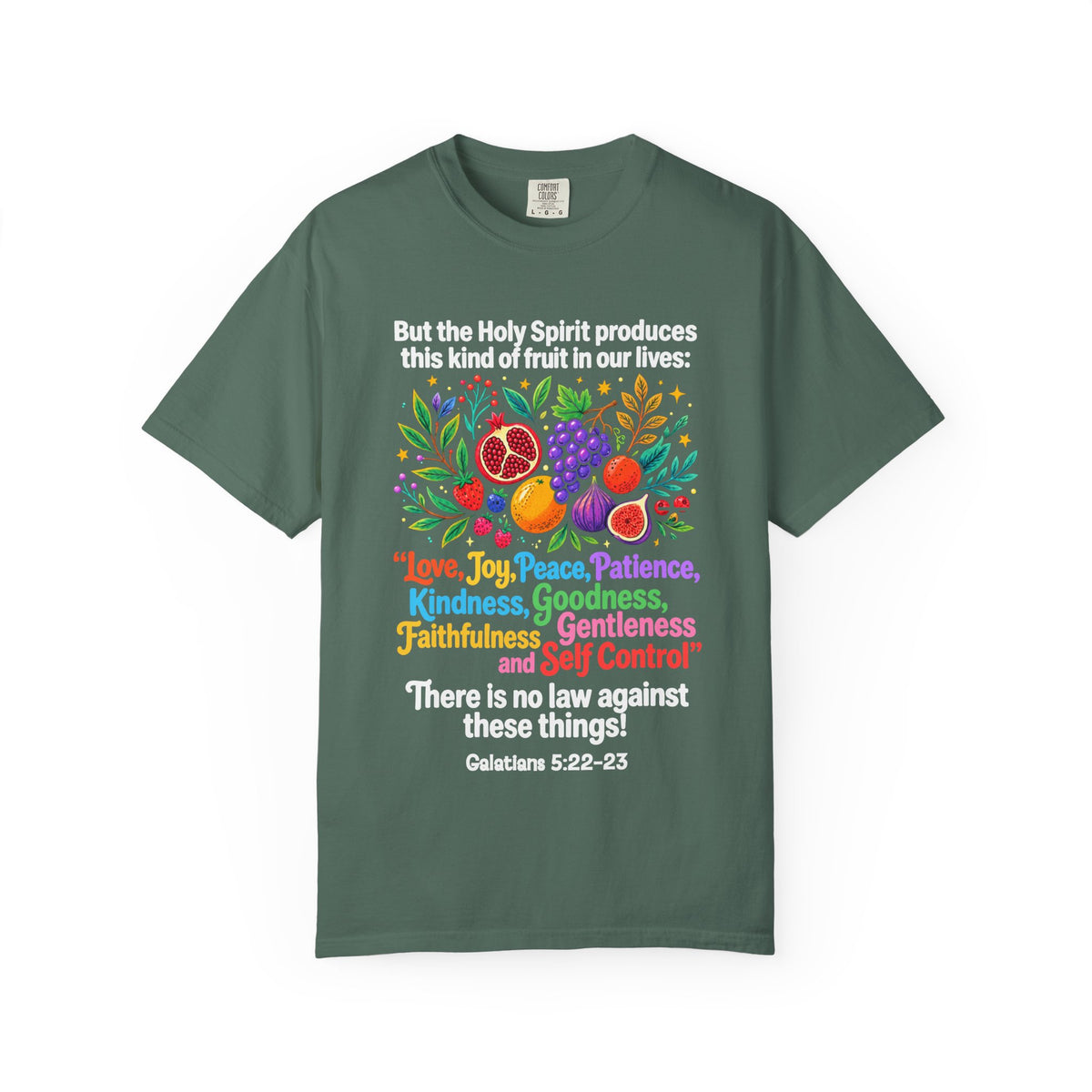 Fruit of the Spirit T‑Shirt — Galatians 5:22‑23 Christian Faith Tee