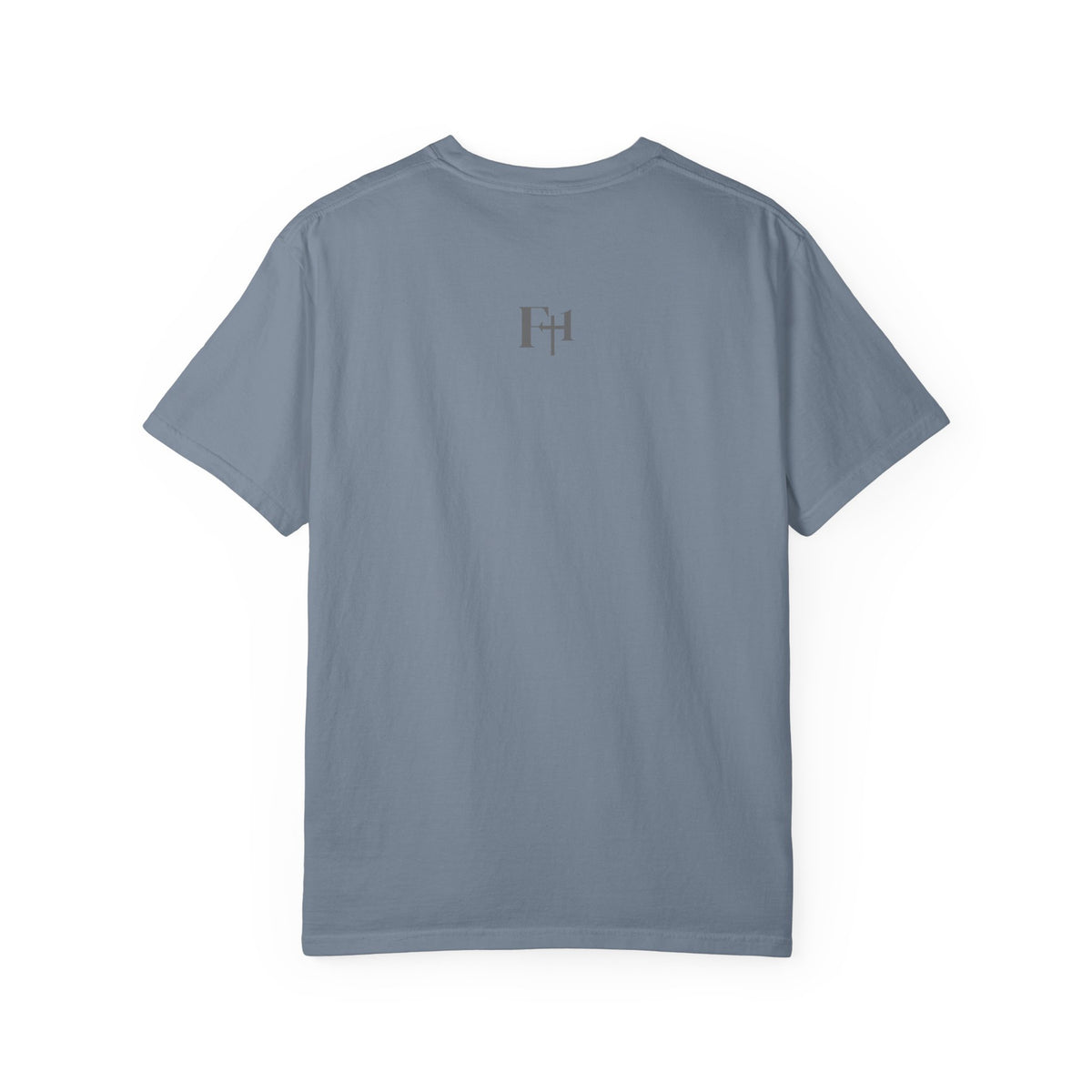 For Us Garment-Dyed Tee — Inspirational Script Christian T-Shirt