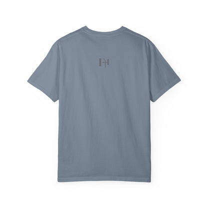For Us Garment-Dyed Tee — Inspirational Script Christian T-Shirt