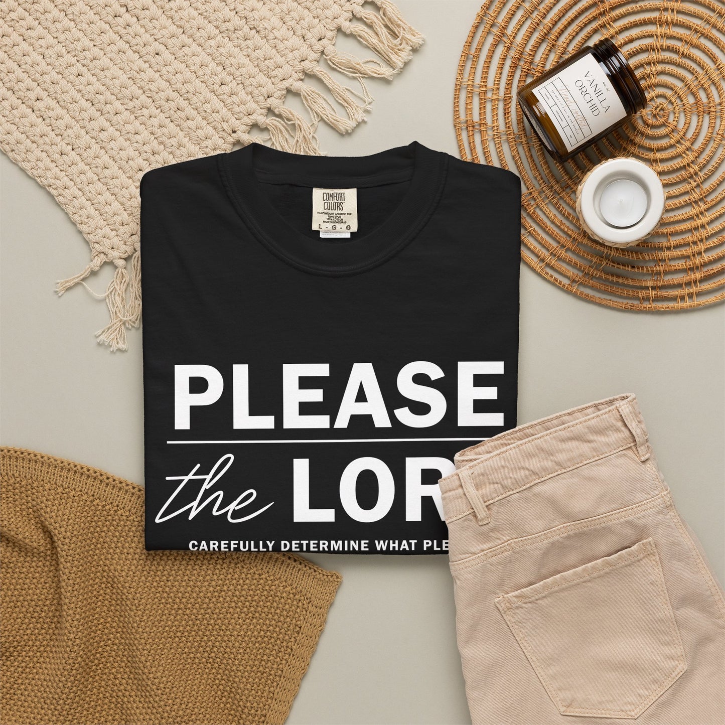 Please the Lord Ephesians 5:10 T-Shirt 100% Cotton T-Shirt