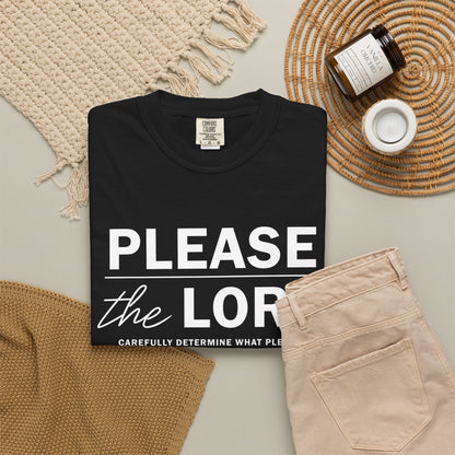 Please the Lord Ephesians 5:10 T-Shirt 100% Cotton T-Shirt