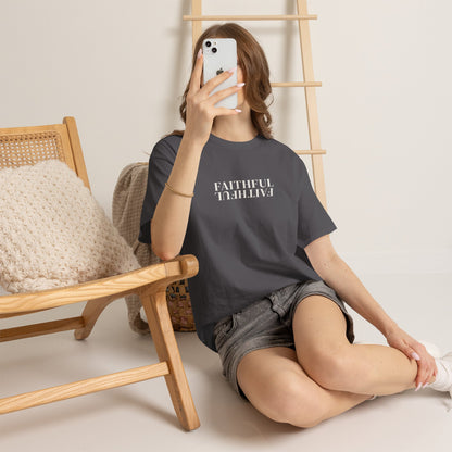 Faithful One Christian Graphic Tee