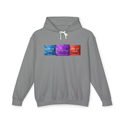 Son of Man Son of God Cotton T‑Shirt — Christian Faith Graphic  Hooded Sweatshirt