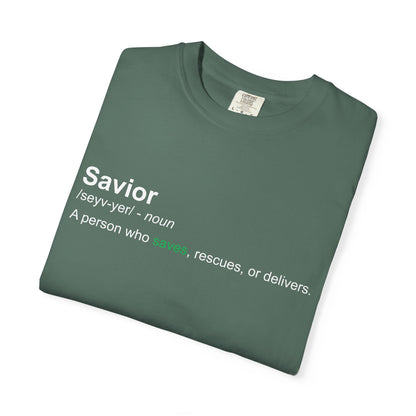 Savior Definition T-Shirt 100% cotton