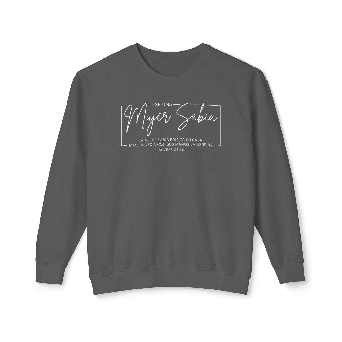 Mujer Sabia Proverbios 14:1 T-Shirt — Spanish Wise Woman Bible Verse