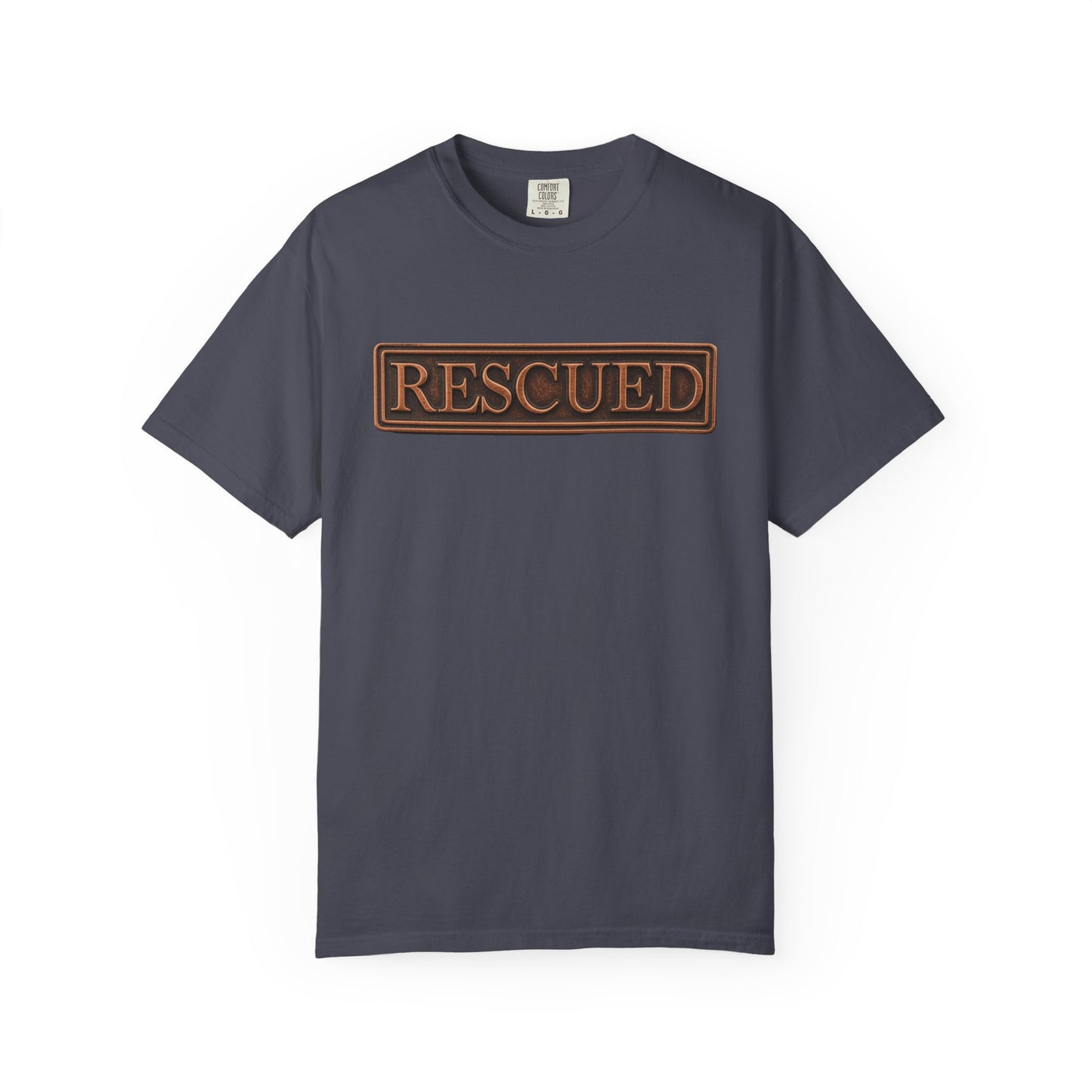 Rescued Colossians 1:13-14 Cotton T-Shirt