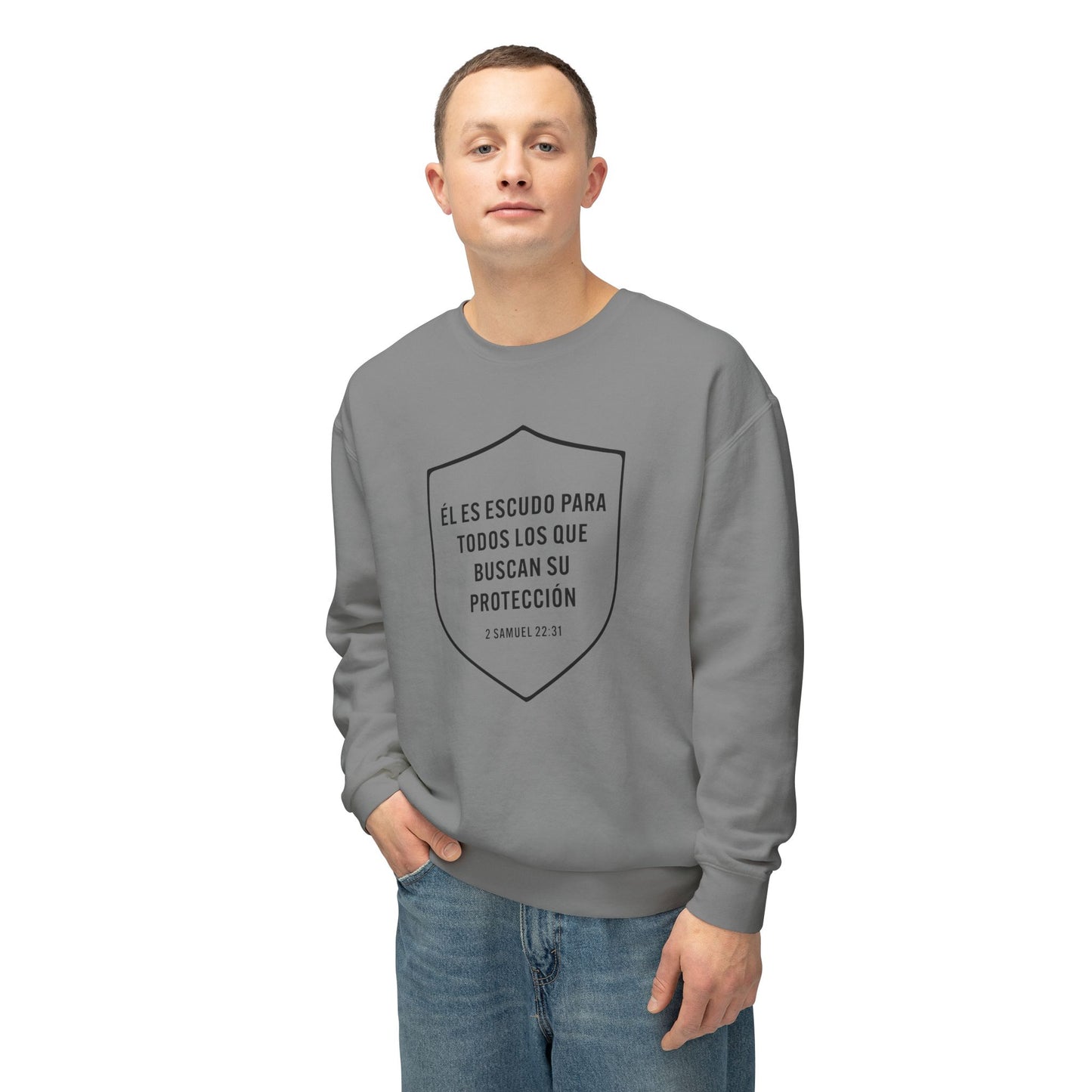 El Es Escudo Para Todos "2 Samuel 22:31" 100% Cotton Sweatshirt