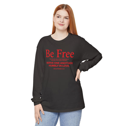 Be Free "Galatians 5:13" RED