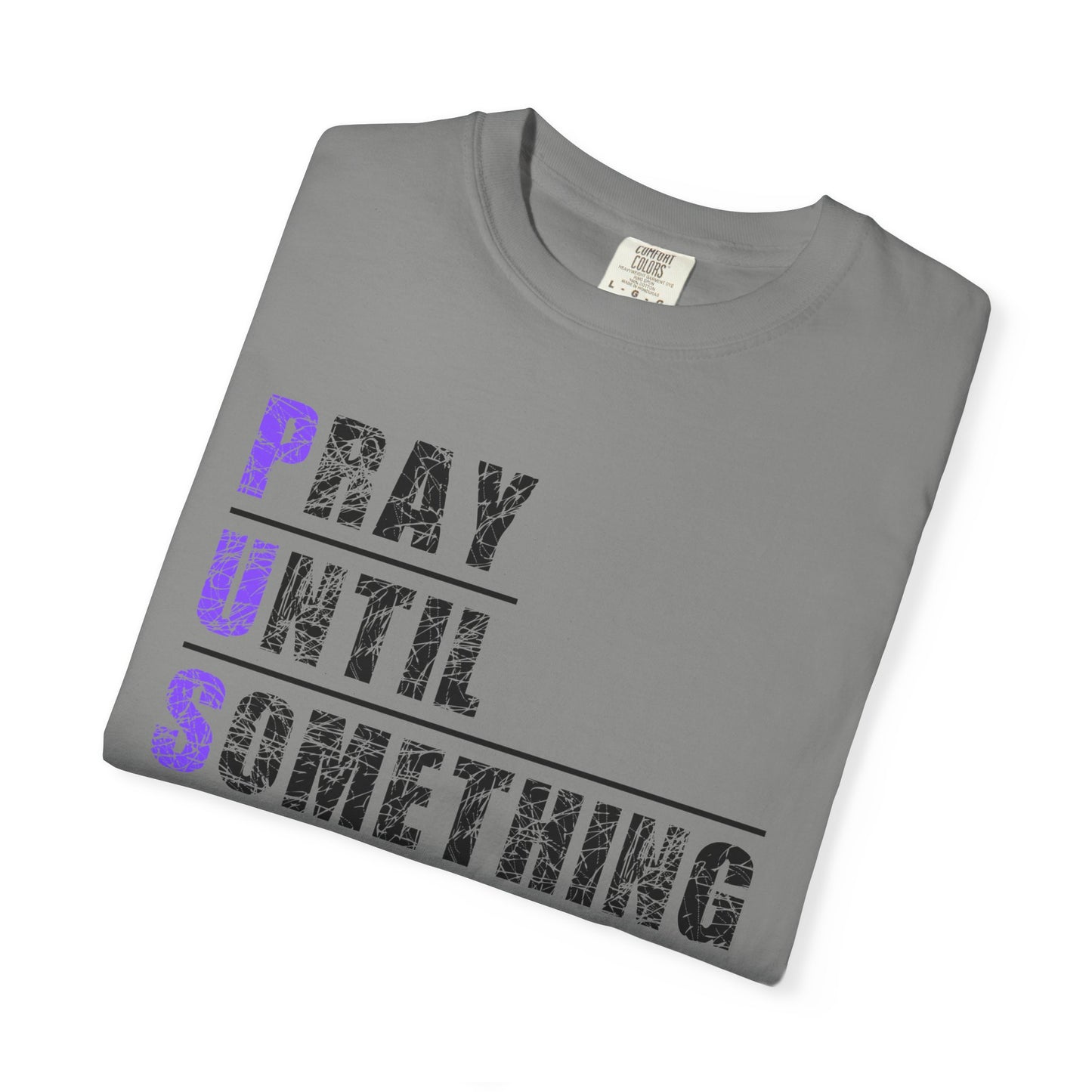 PUSH Ephesians 6:18 100% Cotton Faith & Prayer Graphic Tee