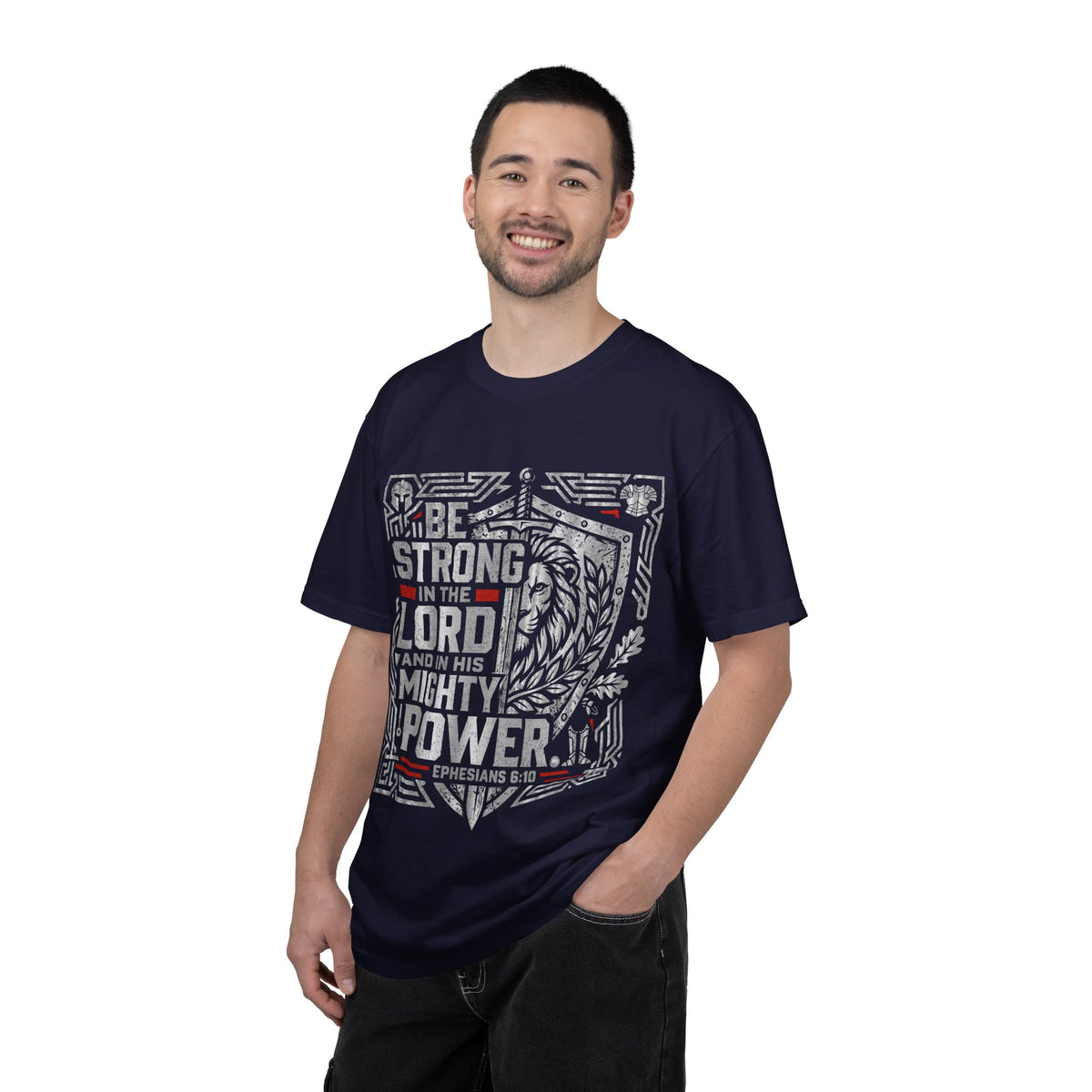 Be Strong in the Lord T-Shirt — Christian Faith Graphic Tee